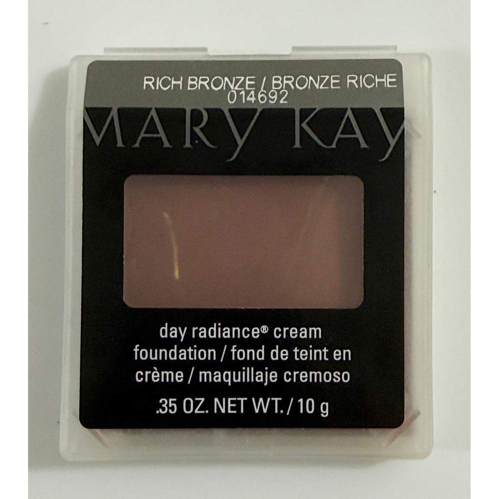 Mary Kay Cream Foundation Women .35 oz Rich‎ Bronze Day Radiance 014692